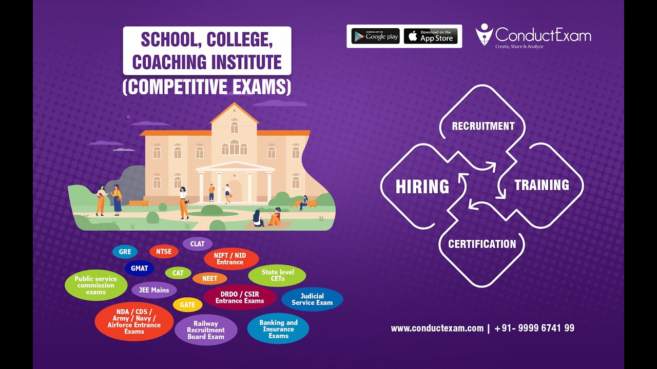Offline / Online  Exam Software for Examination & Assessment by Conduct Exam Technologies LLP