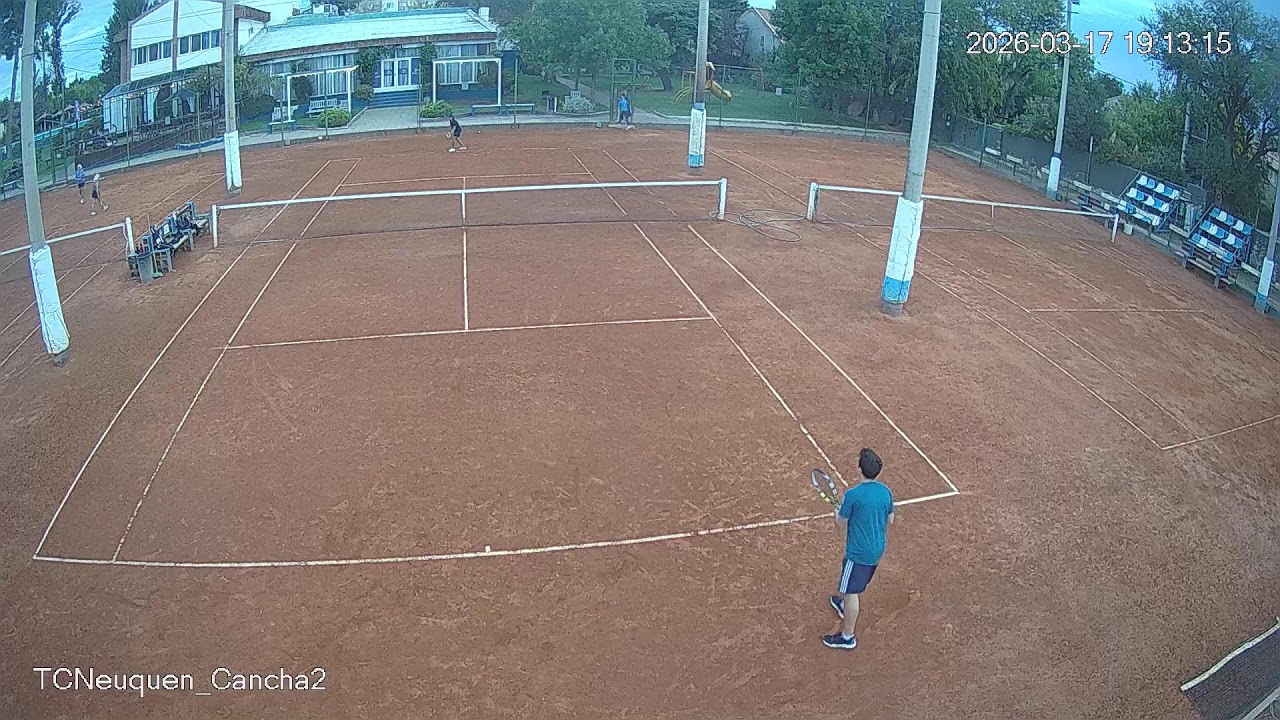 Cancha 2 Tenis club Neuquén Club 17/03/26 inicia 12:01