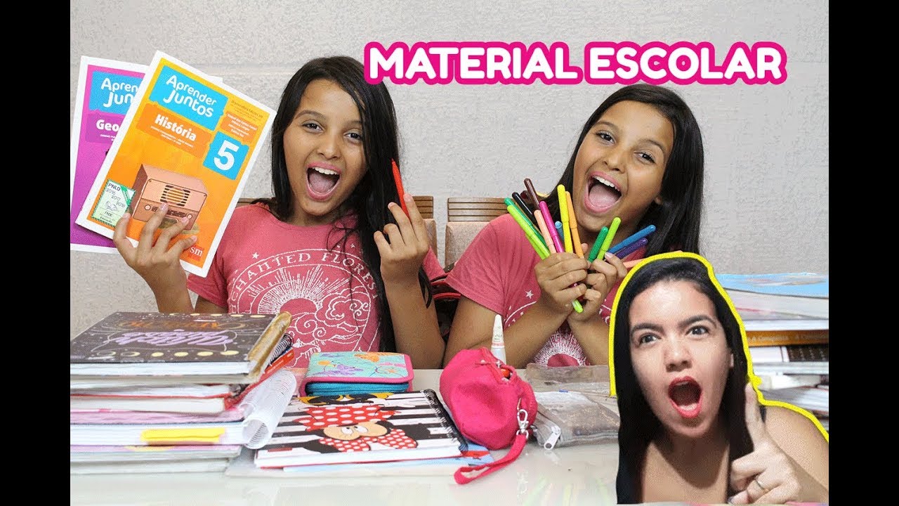 MINHA MÃE REAGINDO AO MEU MATERIAL ESCOLAR - Kevelyn