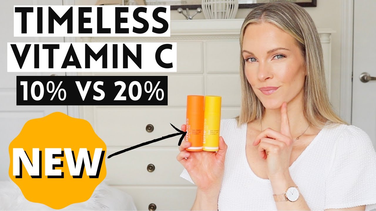 NEW! TIMELESS 10% VITAMIN C SERUM REVIEW