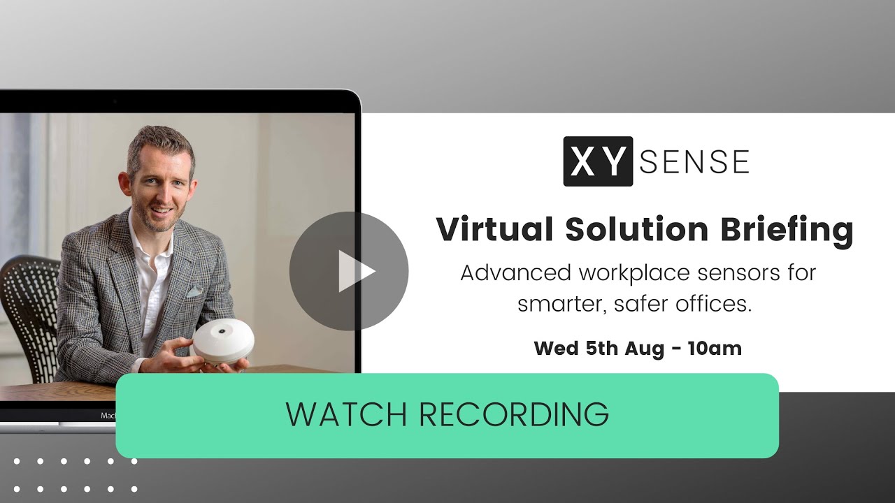 Webinar: XY Sense the advanced workplace sensor platform