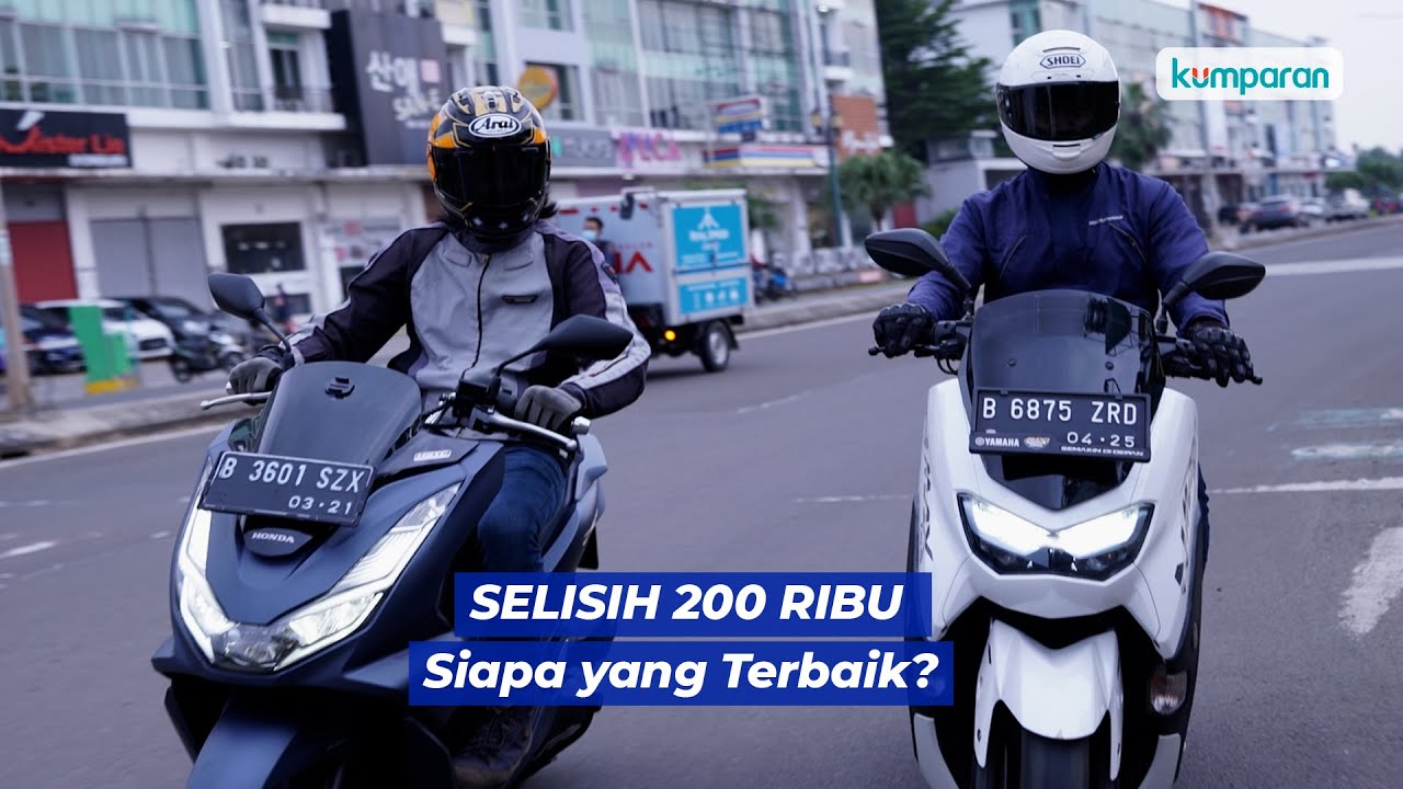 All New Honda PCX 160 vs All New Yamaha NMax 155: Adu Performa, Akomodasi, hingga Efisiensi!