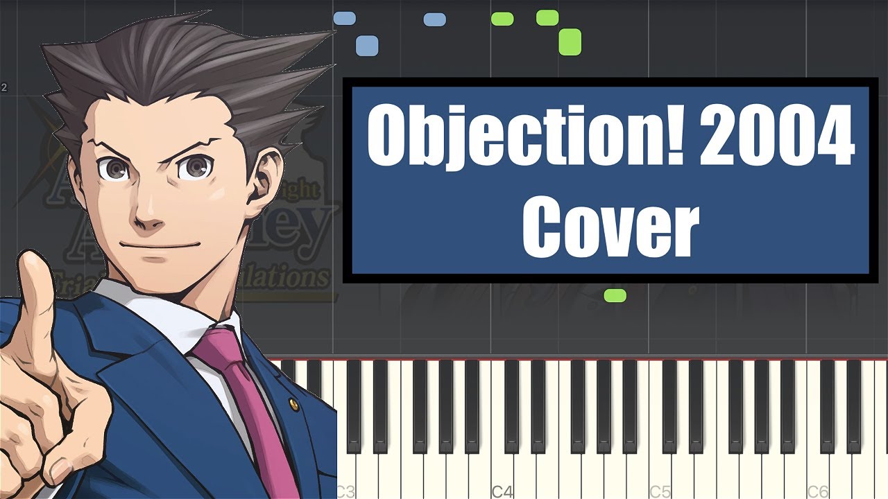 Phoenix Wright ~ Objection! 2004 Ace Attorney Trials and Tribulations Piano Cover