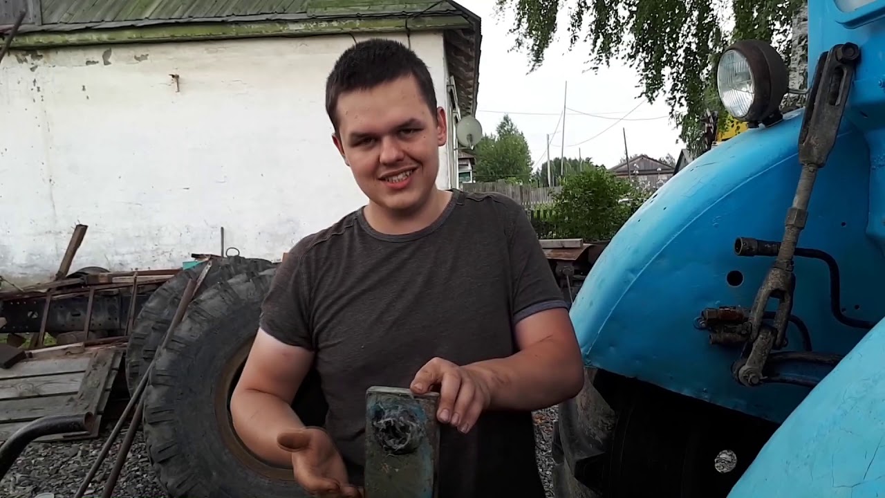 Т-40АМ Восстановил заднюю навеску.Дешево и практично!