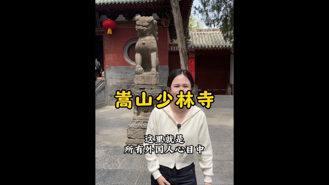 天下武功出少林跟著小林走進河南嵩山少林寺一探究竟 #嵩山少林寺 #河南 #為中國小城上分 #少林功夫