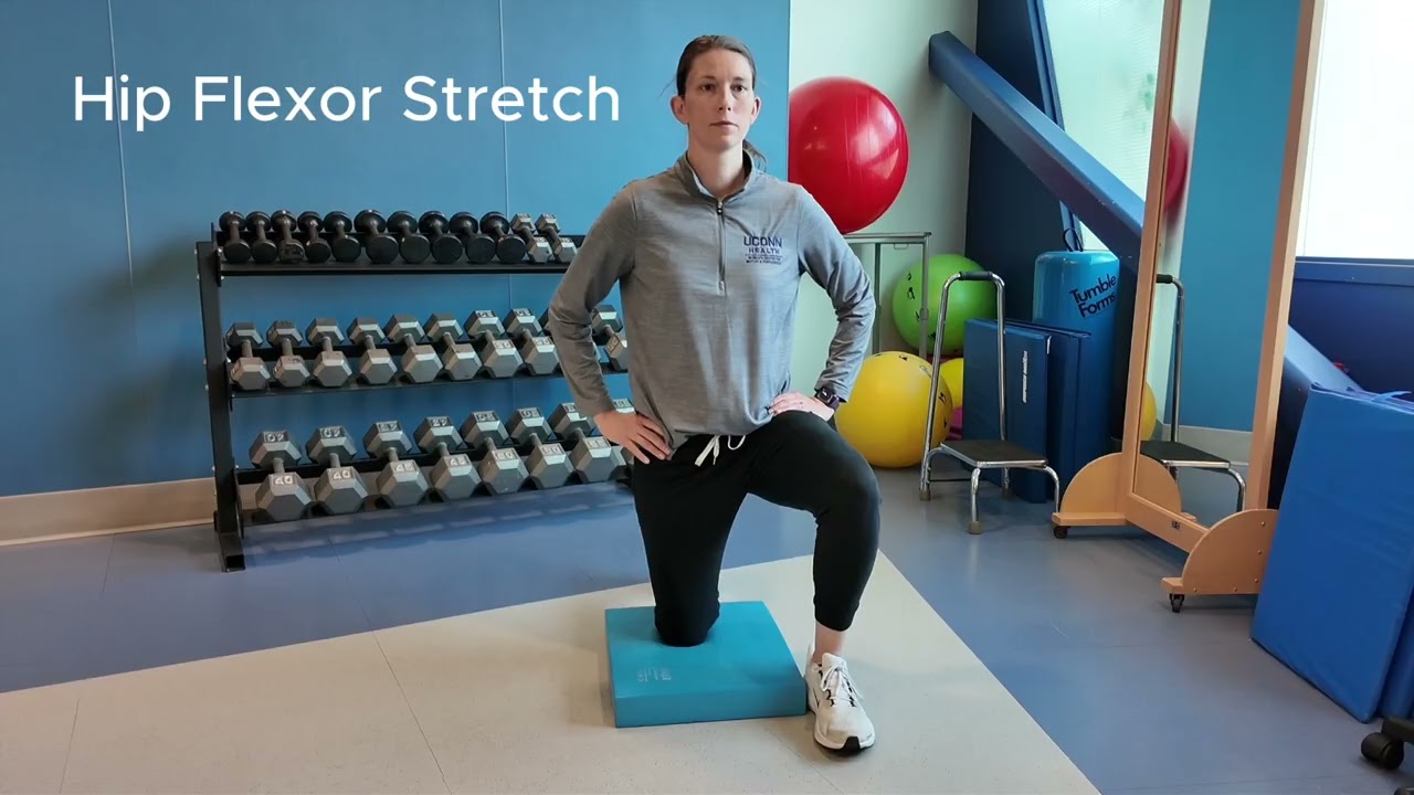 Half Kneeling Hip Flexor Stretch for Mobility