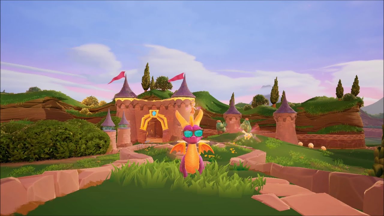 the tree tops jump (spyro 1)