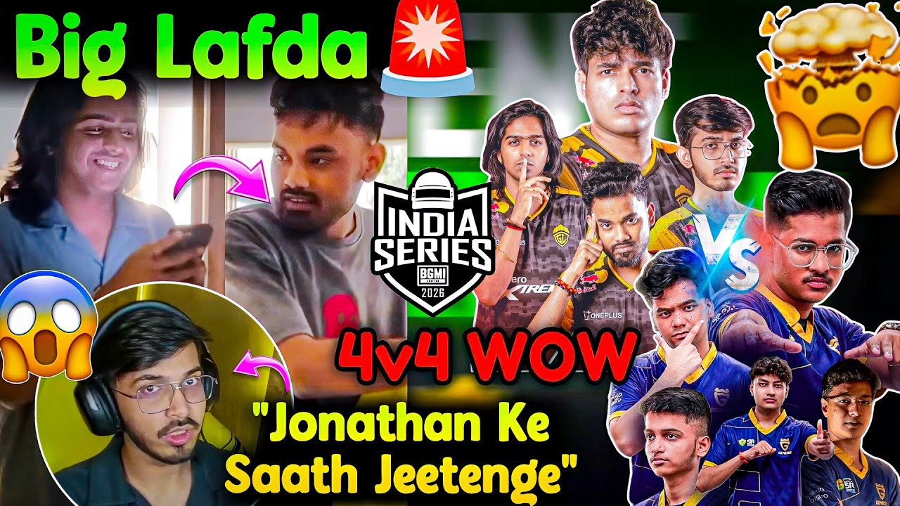 GodLike vs Genesis 4v4 WOW🥵 Results! Big Lafda😱 Admino Trophy With Jonny🏆🫂