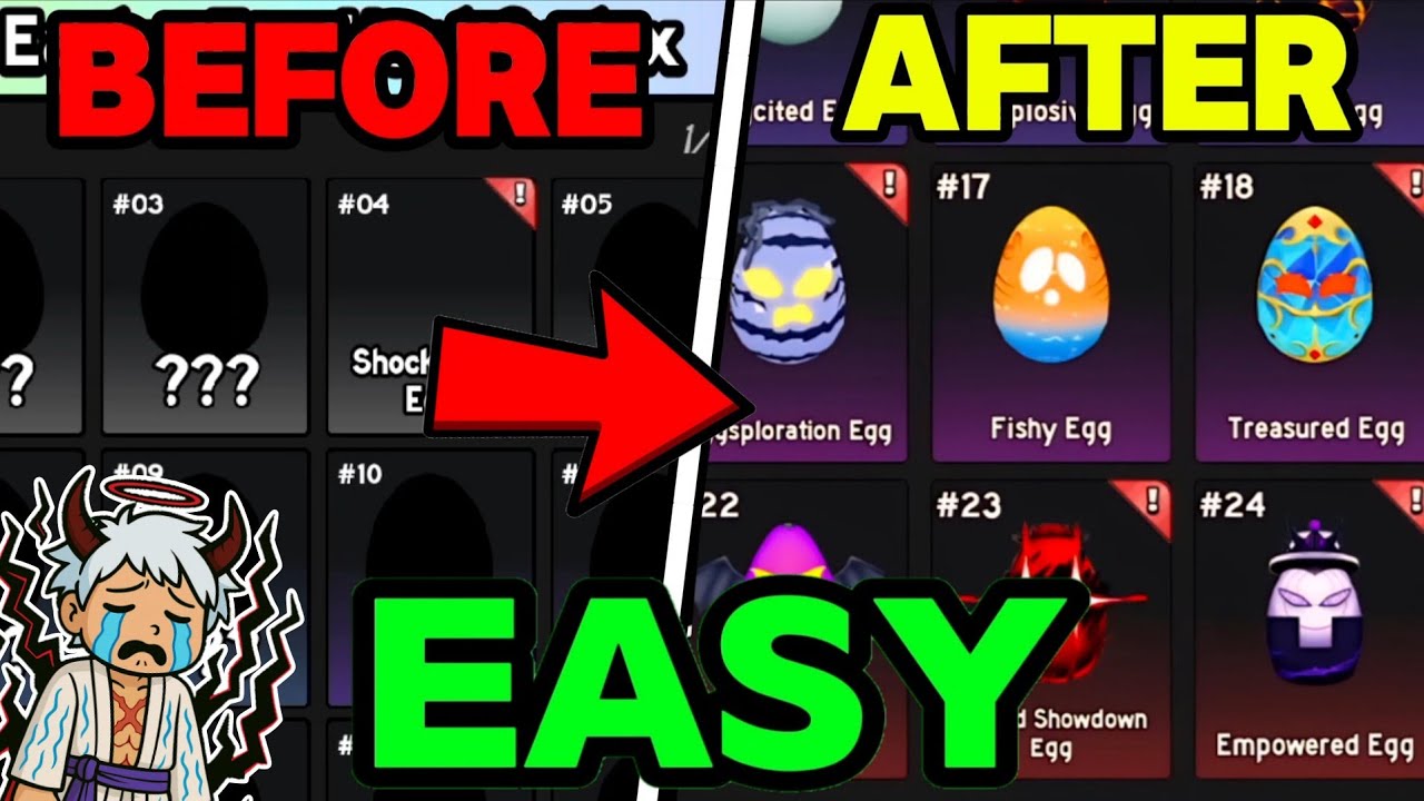 How To Get EVERY EASTER EGG In The New Easter Update In Blox Fruits !!🤯🔥