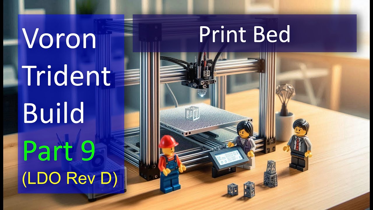 Voron Trident Build (Part 9) - Print Bed