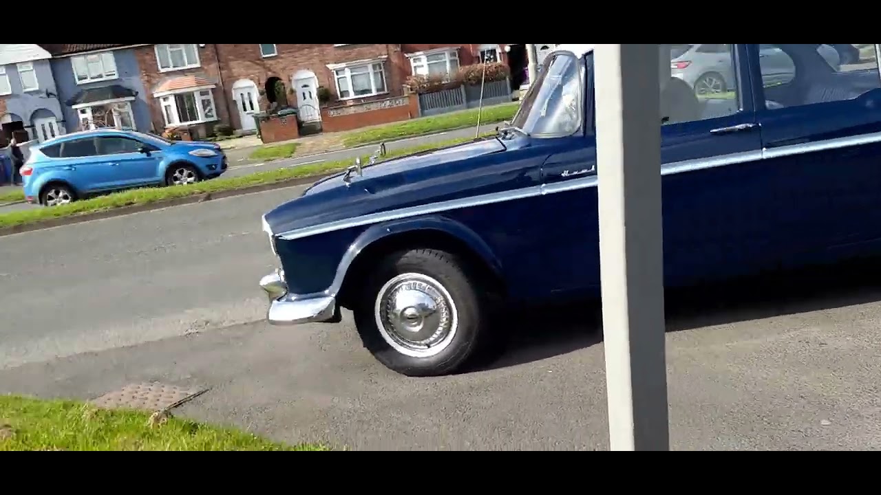 Humber Hawk V8 .  First drive after we fully refurbished our  modified 1963 Hawk series 3 #🇵🇭🇬🇧❤