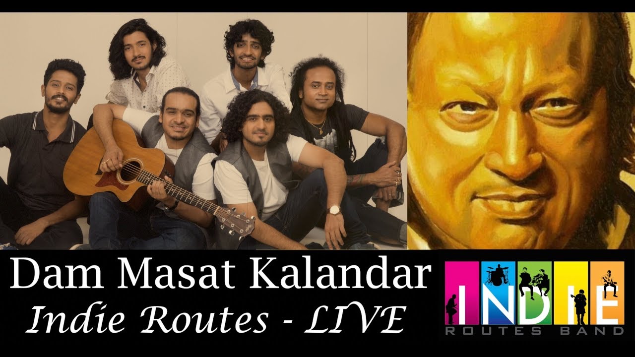 Dum Mast Kalandar | Indie Routes LIVE | Tribute to NFAK | Aabhas Shreyas