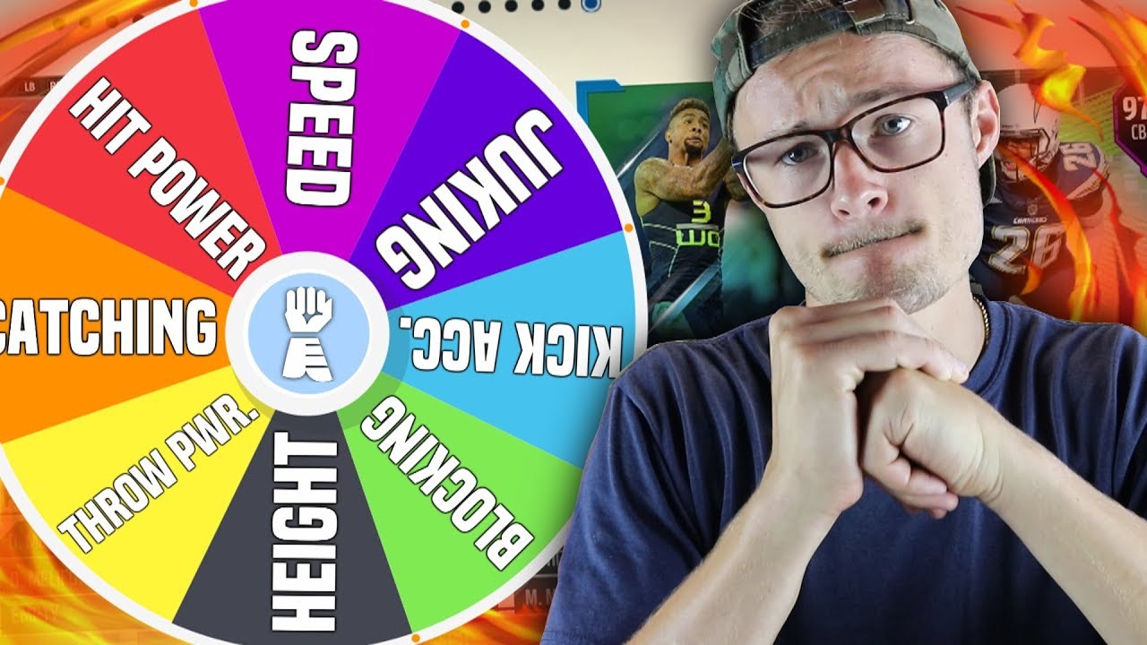 SPIN THE WHEEL OF STATS DRAFT CHALLENGE - MUT DRAFT!!