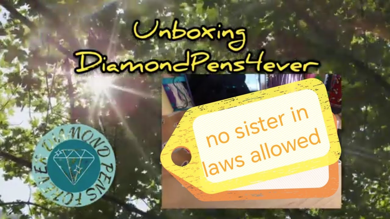 Unboxing Goodies from Diamond Pens 4ever