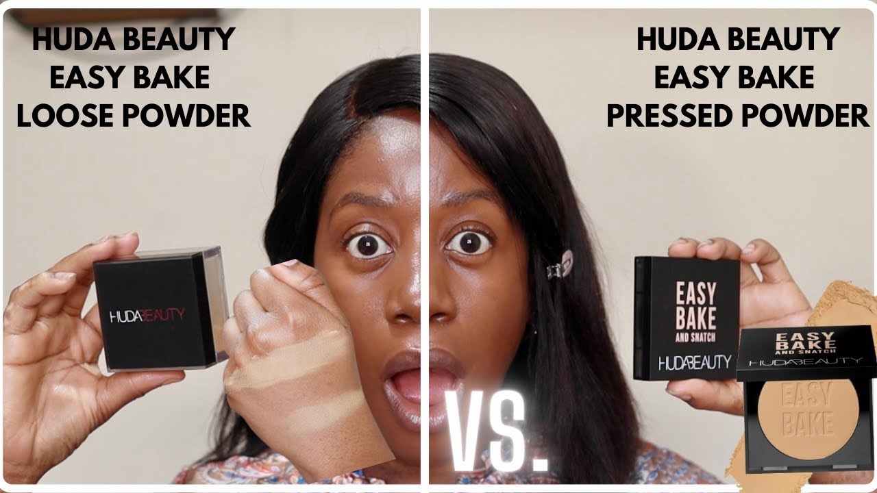 Huda Easy Bake Loose or Bake and Snatch Powder? The ultimate wear test