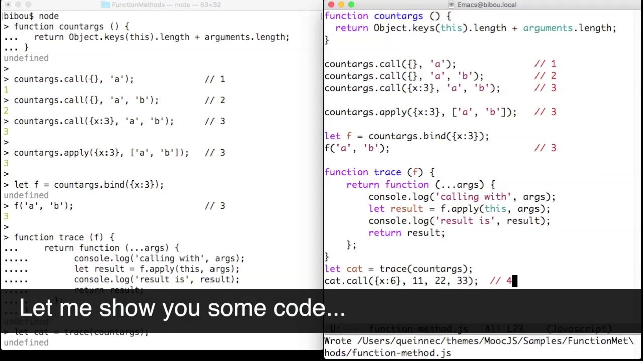 Function methods