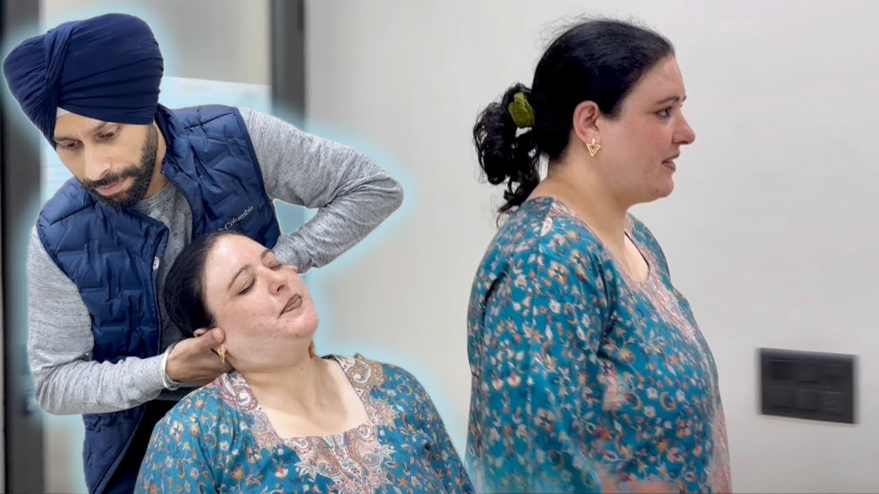 Coming From Kashmir, Having Back Pain, Pain In Her Leg, Neck Pain Helped, Visit 2 #deepchiropractor
