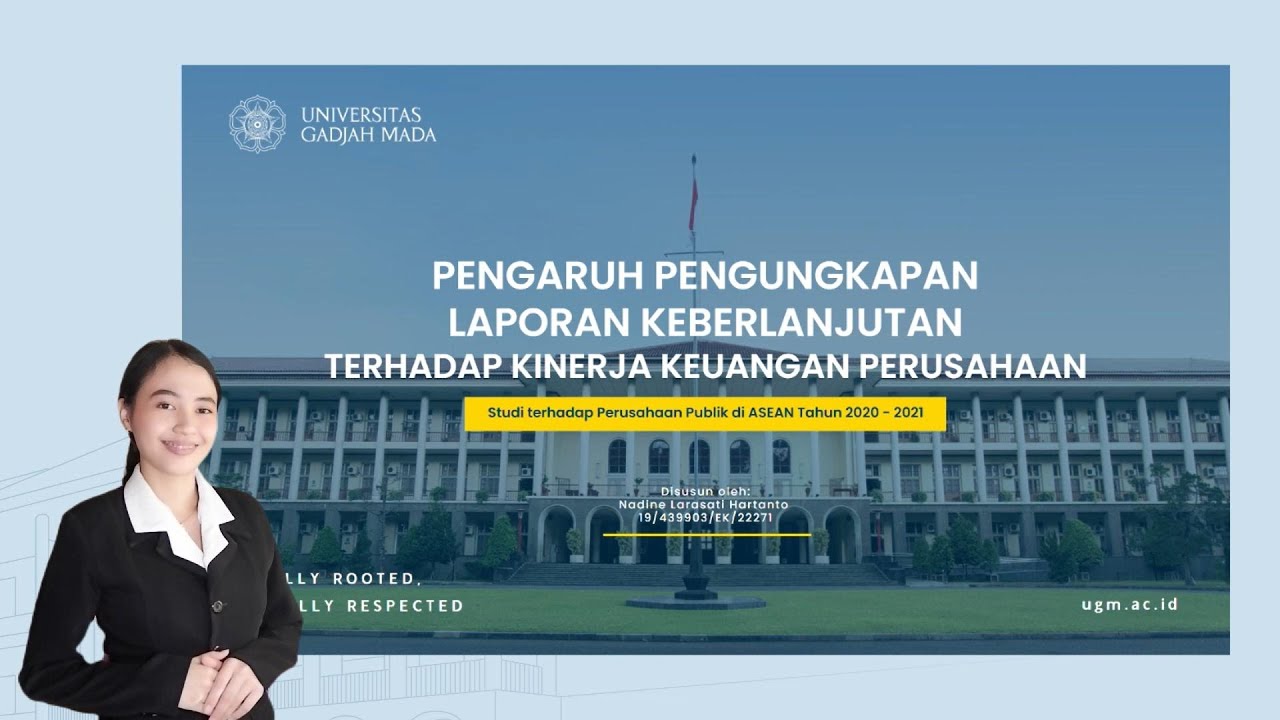 Presentasi Sidang Skripsi S1 Akuntansi FEB UGM | Nadine Larasati Hartanto