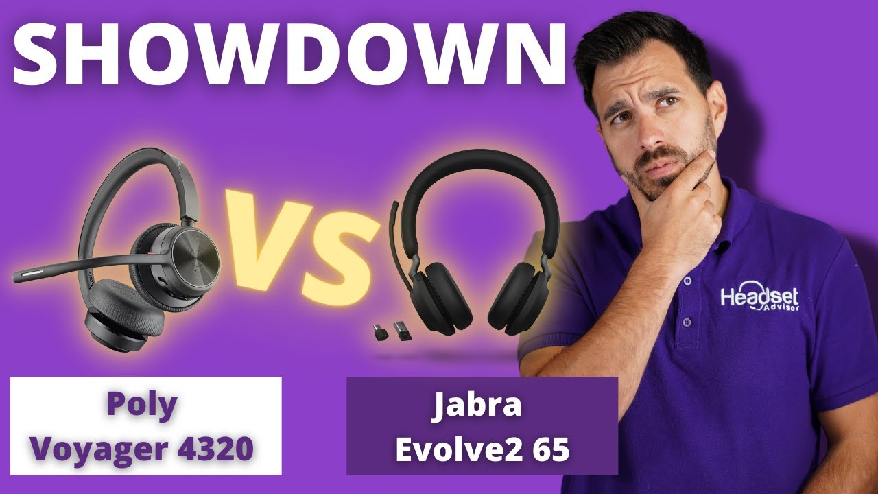 СРАЖЕНИЕ Jabra Evolve2 65 и беспроводных гарнитур Poly Voyager 4320 — ТЕСТ МИКРОФОНА В РЕЖИМЕ РЕА...