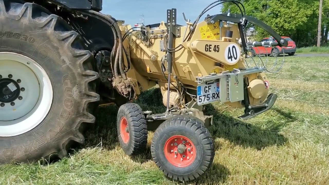 Ensilage Herbe 2022  Sud Ouest de la France - Grass  Sillage 2022 Season South -West Side of FRANCE