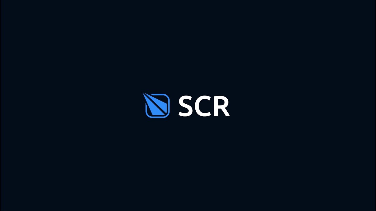 SCR V1.10.0 - Sooner than you think