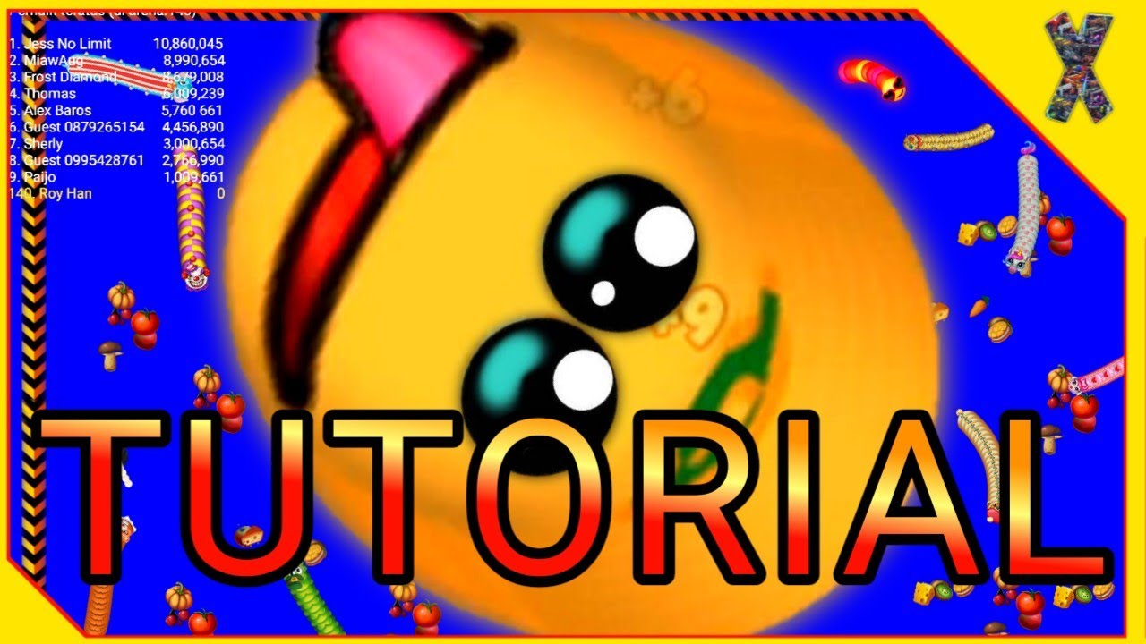 TUTORIAL - How to make Worms Zone Magic 🐍 - Xmood Roy