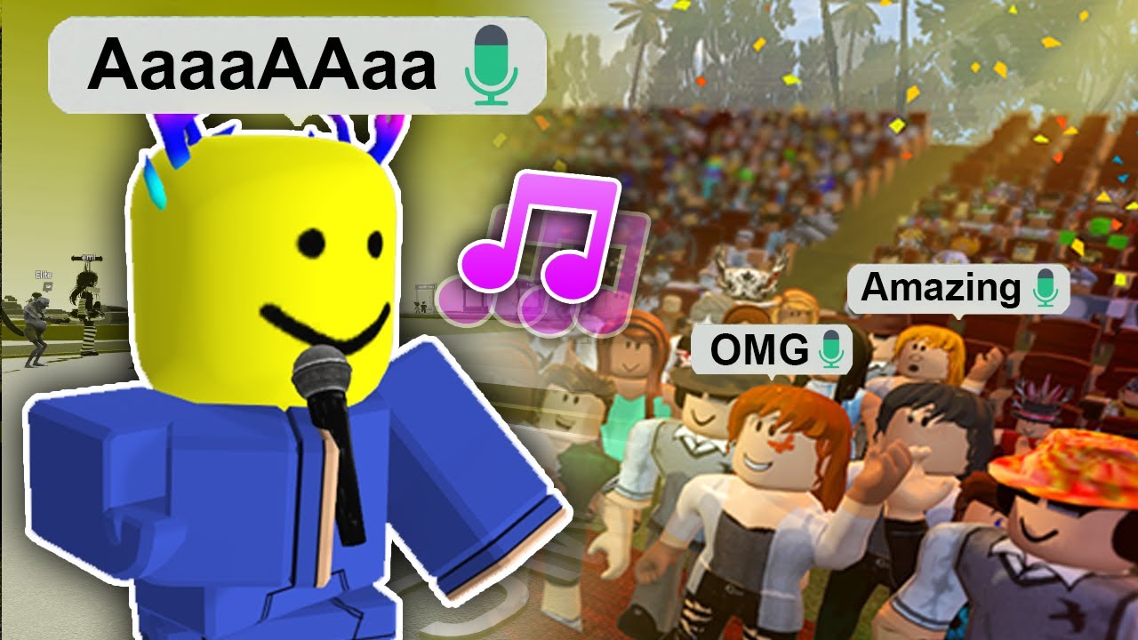Singing On Roblox FOR ROBUX.. 🎵 (ROBLOX VC TROLLING)