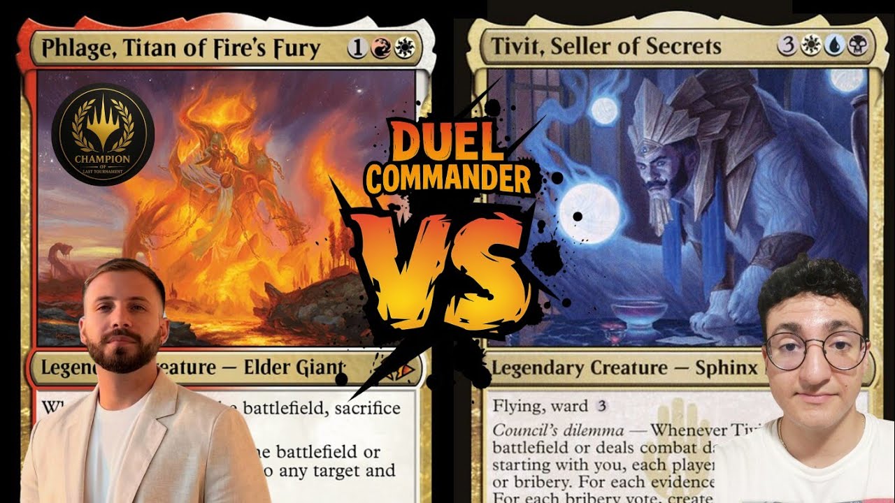 Phlage vs Tivit | MTG Duel Commander