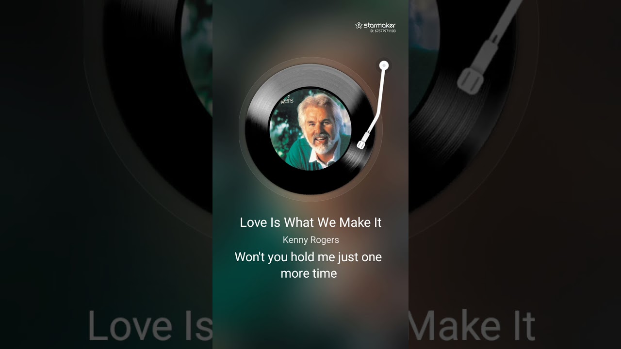 Love Is What We Make It- Kenny Rogers #coverjonathanmendoza 