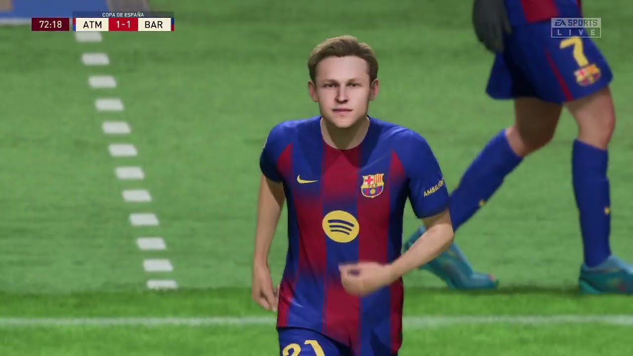 مواجهة نارية | برشلونة ملك اسبانيا | برشلونة x اتليتكو مدريد| فيفا 23 | 4K | HD | FPS | FIFA23 | FHD
