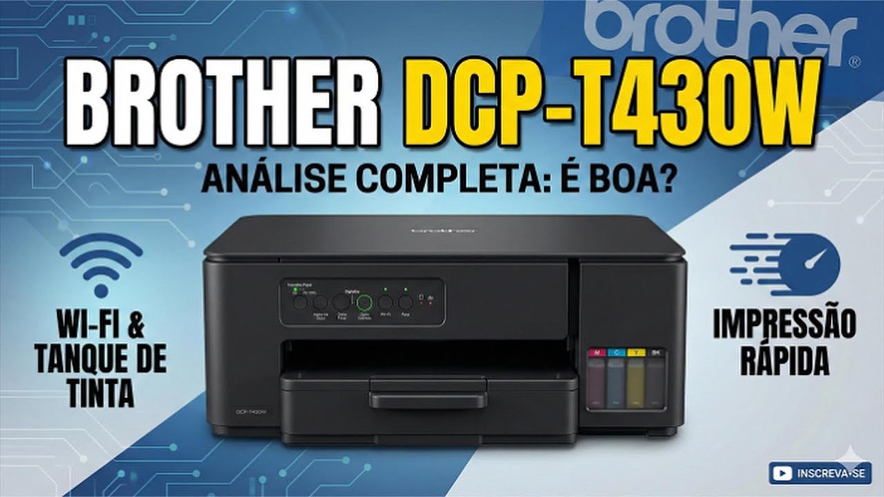 Impressora Multifuncional Brother DCP-T430W