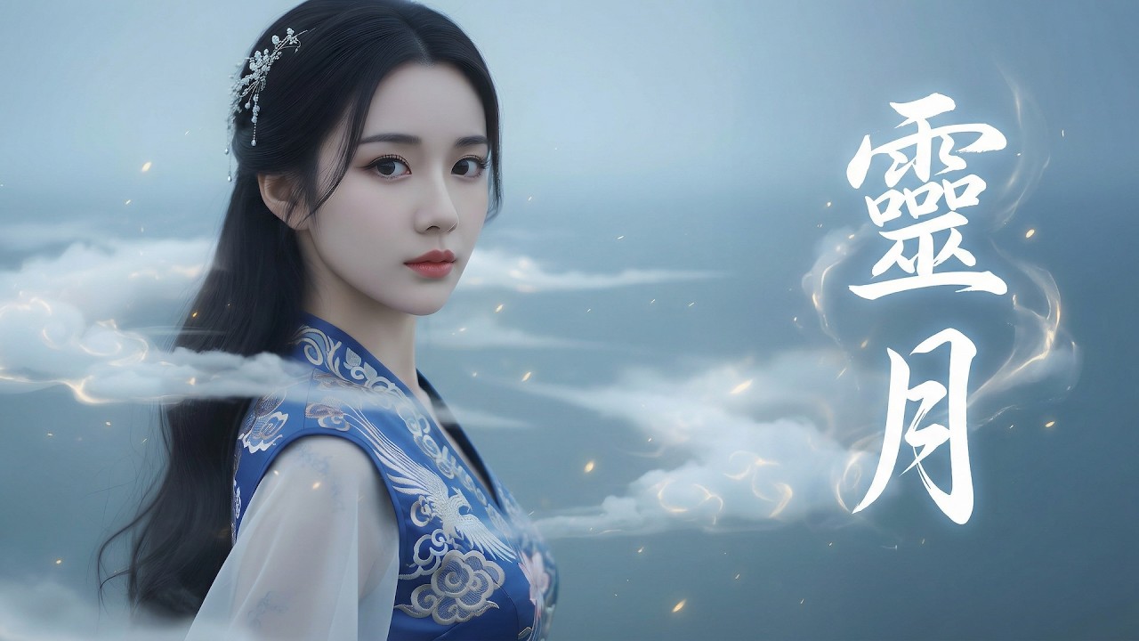靈月 -《碧落琴心》｜Azure Zither Soul｜心如初生白蓮，將心願寄向天