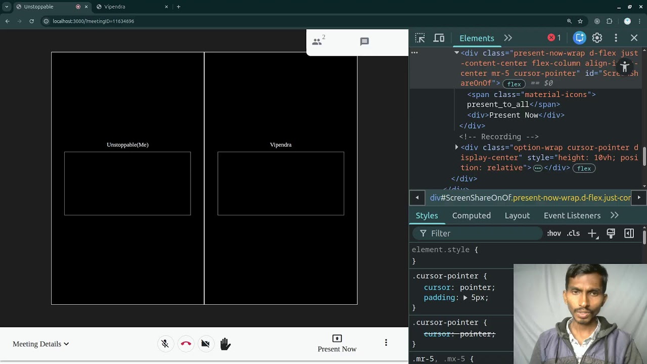 Day - 116 | WebRTC & Video Calls - Learning  FullStack WebDev | Coding The Code