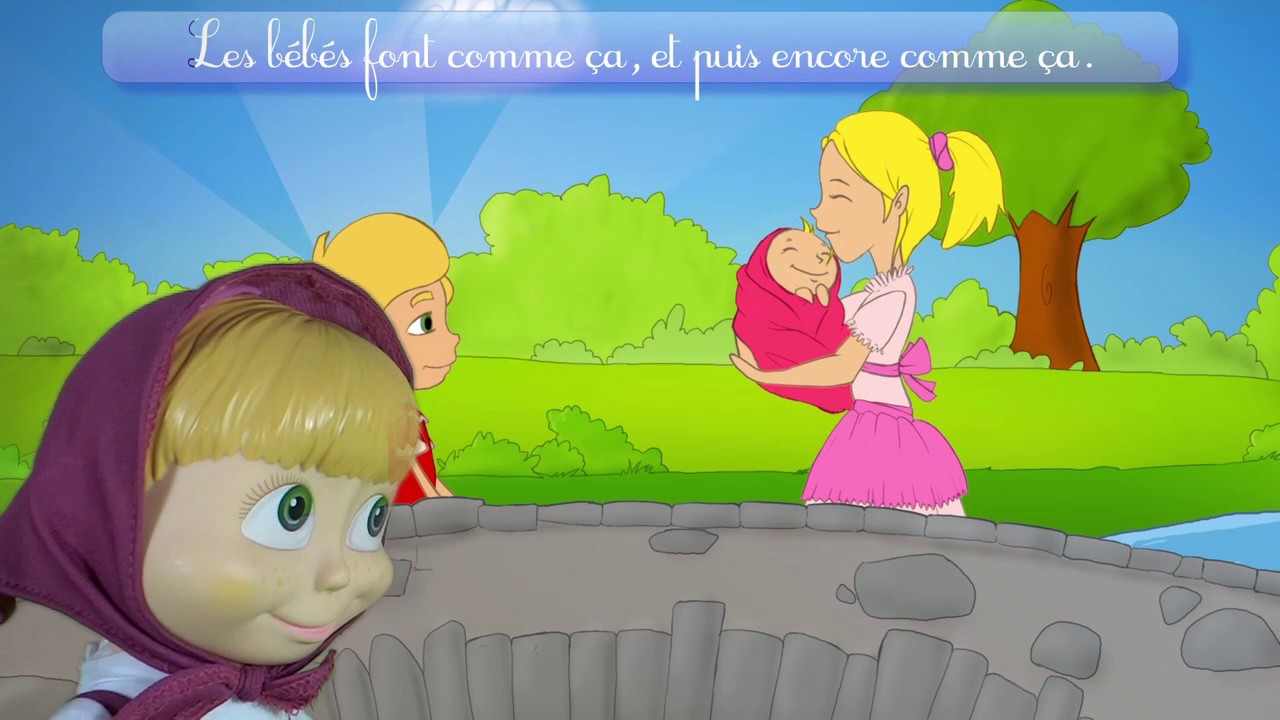 Chanson enfant - Sur le pont d'Avignon - Masha et Michka