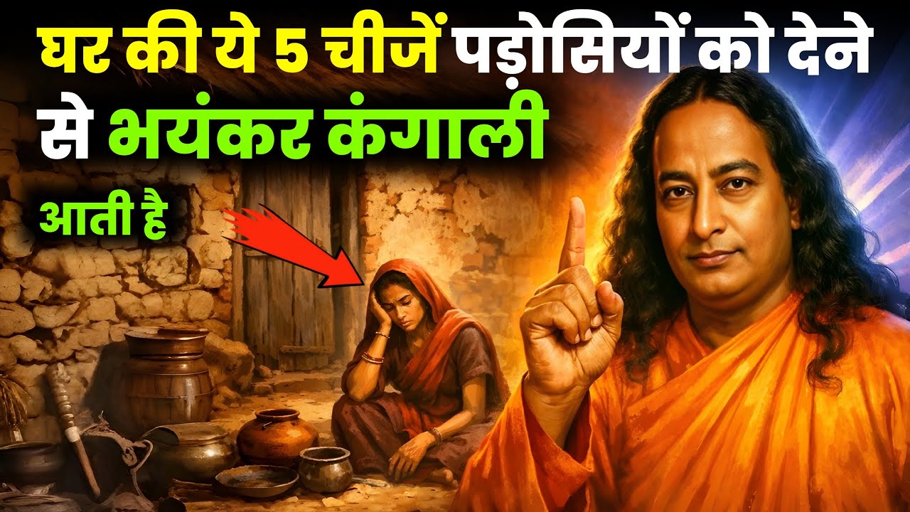 घर से ये 5 चीजें कभी न दो, नहीं तो चली जाएगी बरकत | मॉं लक्ष्मी के संकेत! | Paramhansa Yogananda