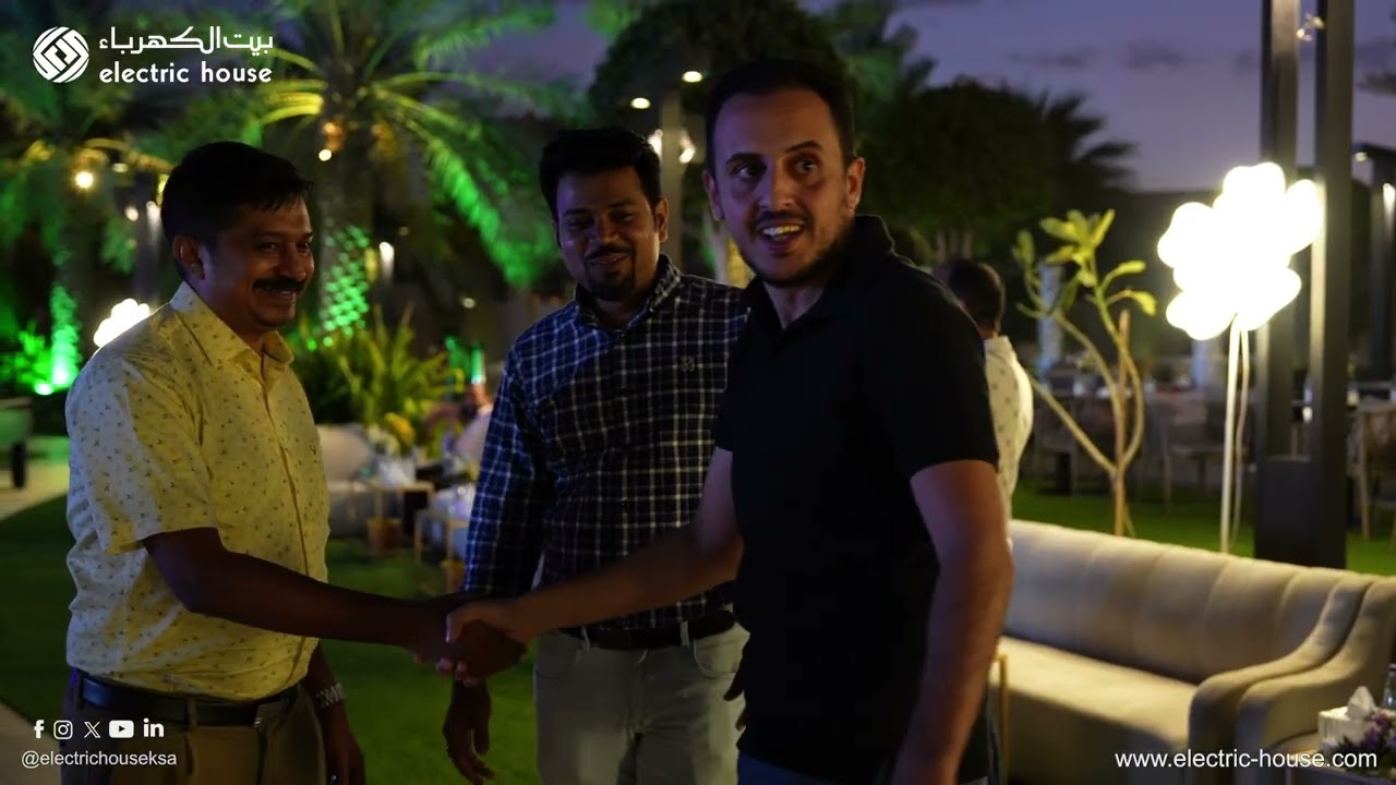 تغطية الحفل السنوي لشركة بيت الكهرباء