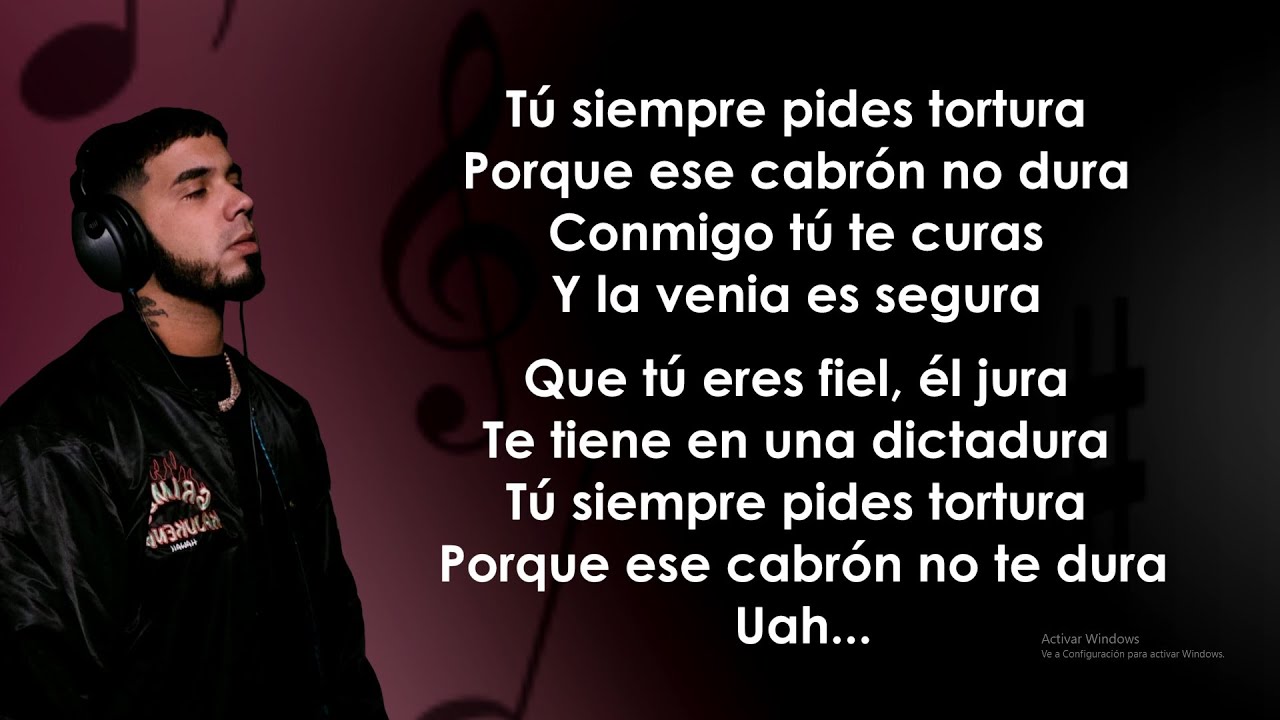Anuel AA - Dictadura (Letra/Lyrics)