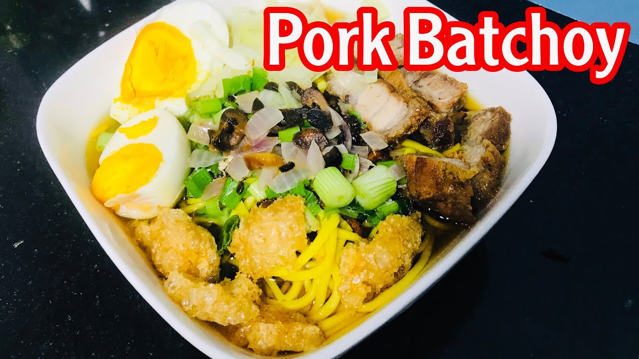 How to make Batchoy Bisaya | Batchoy Recipe - Filipino dish 