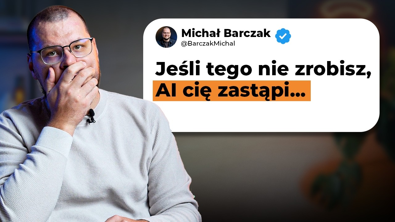 3 rzeczy, które sprawią, że AI cię NIE zastąpi (freelancing 2026) Michał Barczak (Geekwork)