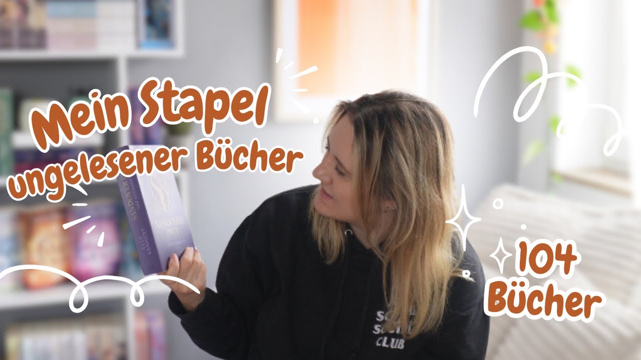 mein GESAMTER SuB 📚 | 104 ungelesene Bücher 🫣