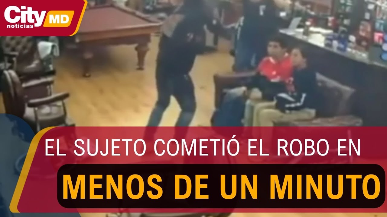 Delincuente armado sembró pánico y robó cadena de alto valor en barbería de Ciudad Bolívar | CityTv
