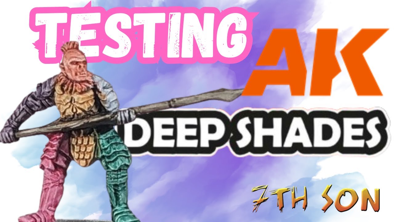 Testing AK Interactive DEEP SHADES