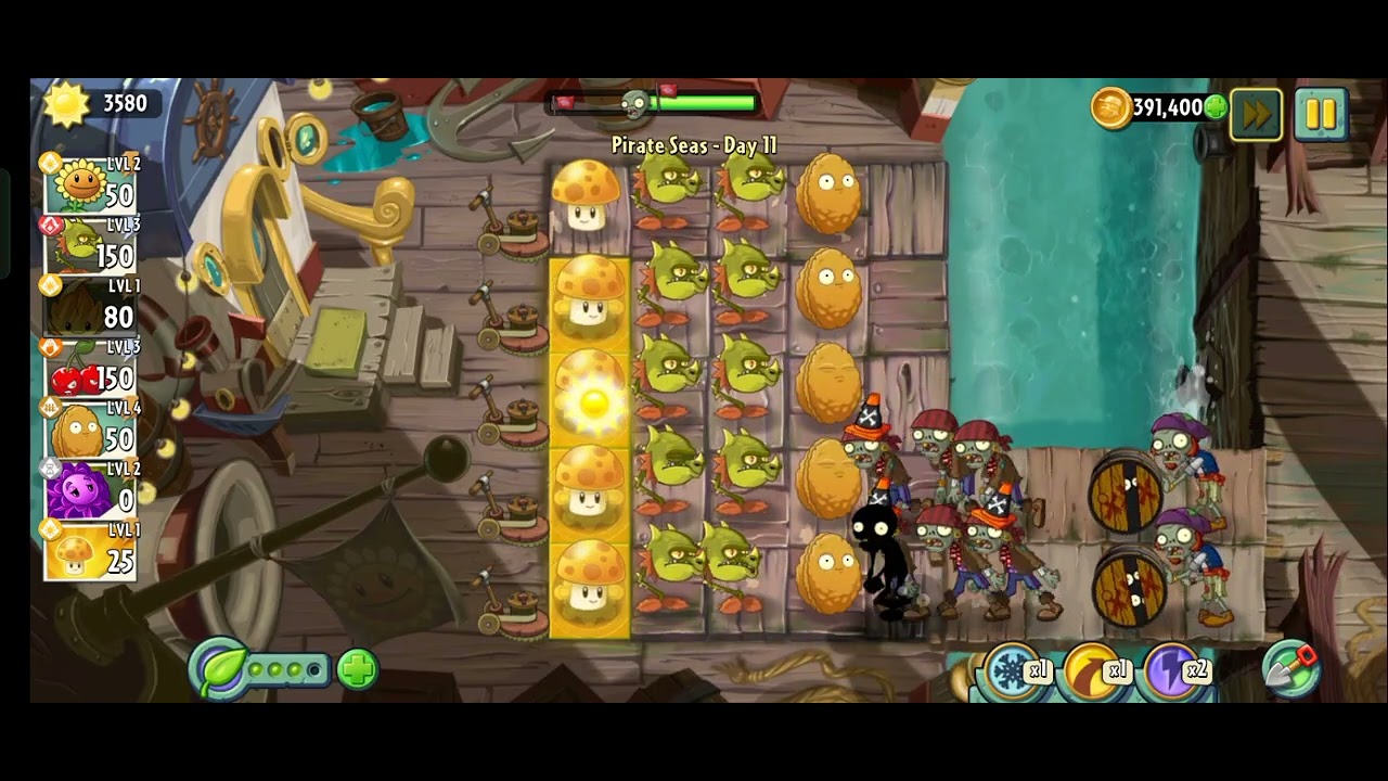 PVZ2 Pirate Seas Day 11