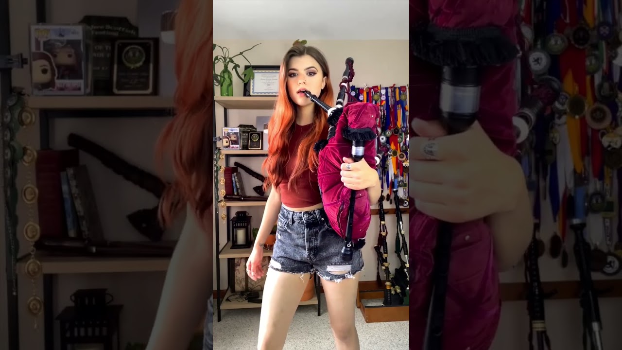 🐸 bing bing 🐸 Axel F - @crazyfrog #bagpipes #bagpiper #crazyfrog