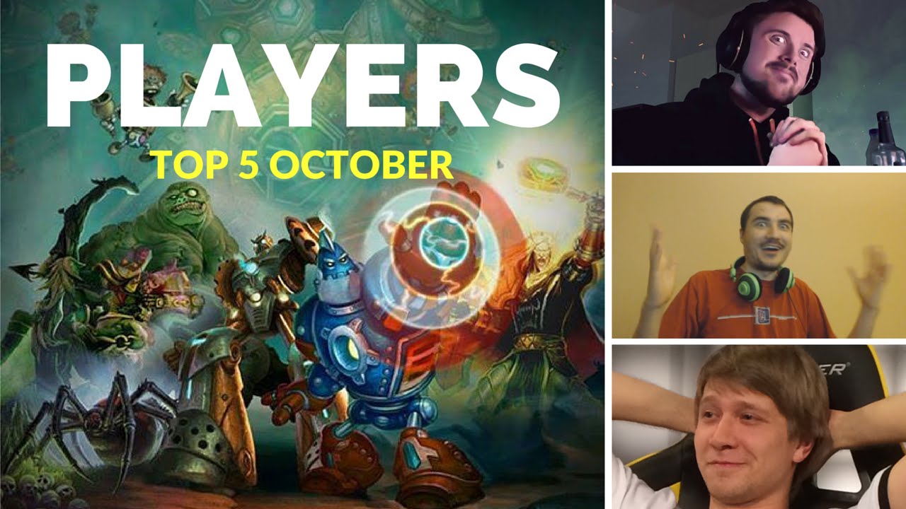 HEARTHSTONE TWITCH PLAYERS BEST FUNNY MOMENTS [OCTOBER 2015]