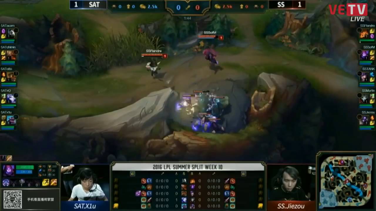 SOFM  SS vs SAT LPL H&egrave; 2016 V&aacute;n 3 05 08 2016 HD