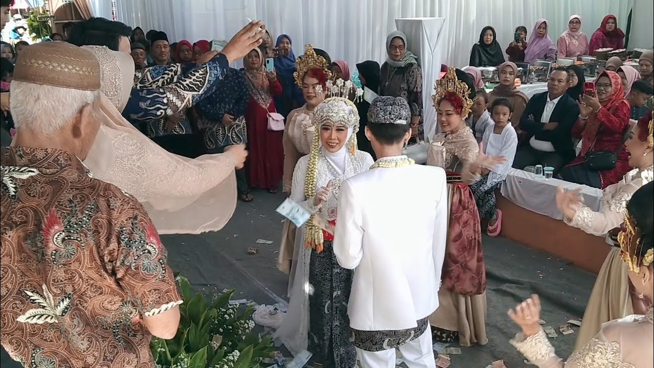 Meriah Full Saweran !!! Pengantin Ikut Tari Persembahan Mojang Priangan | Sanggar Seni Dewi Sukma