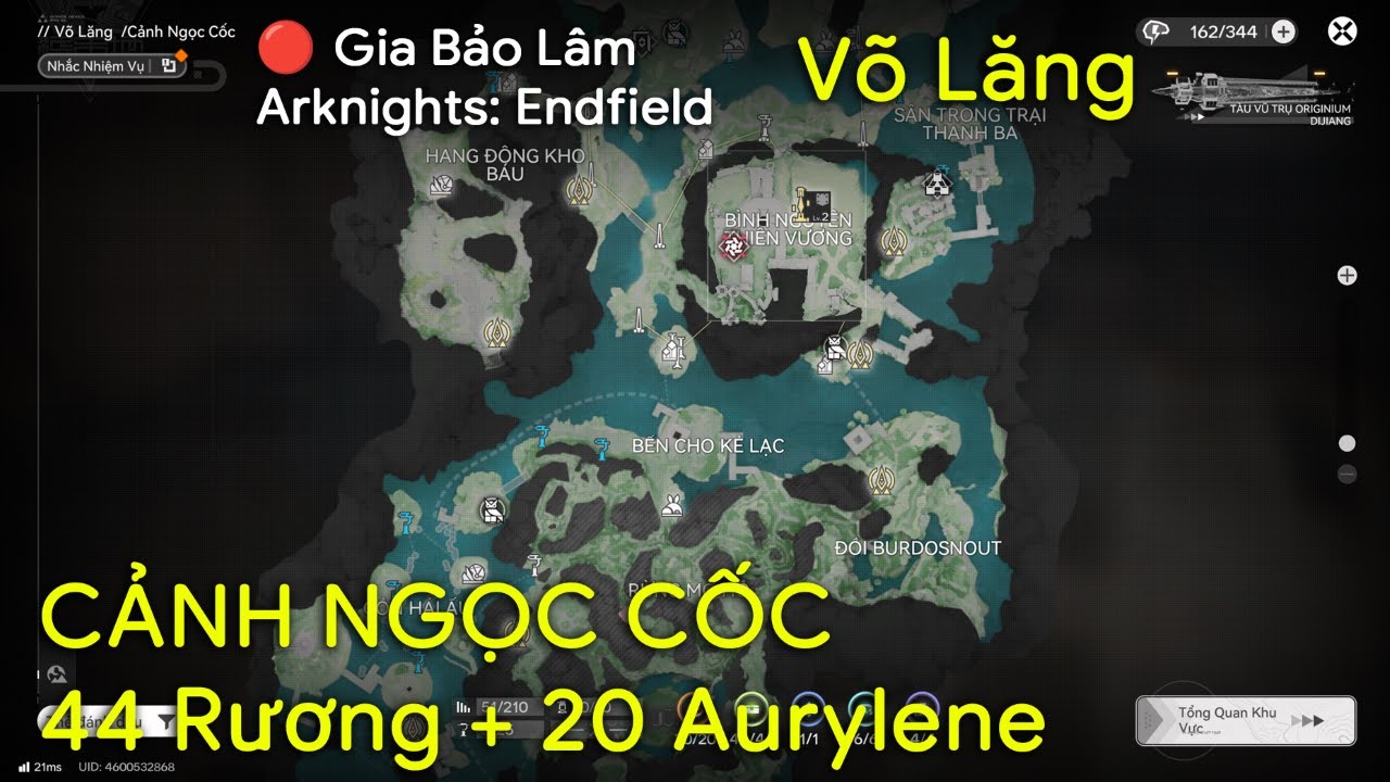 🔴 Sang WULING thôi :))) Chạy FULL MAP CẢNH NGỌC CỐC - ARKNIGHTS: ENDFIELD Ngày 11 (Lv52)