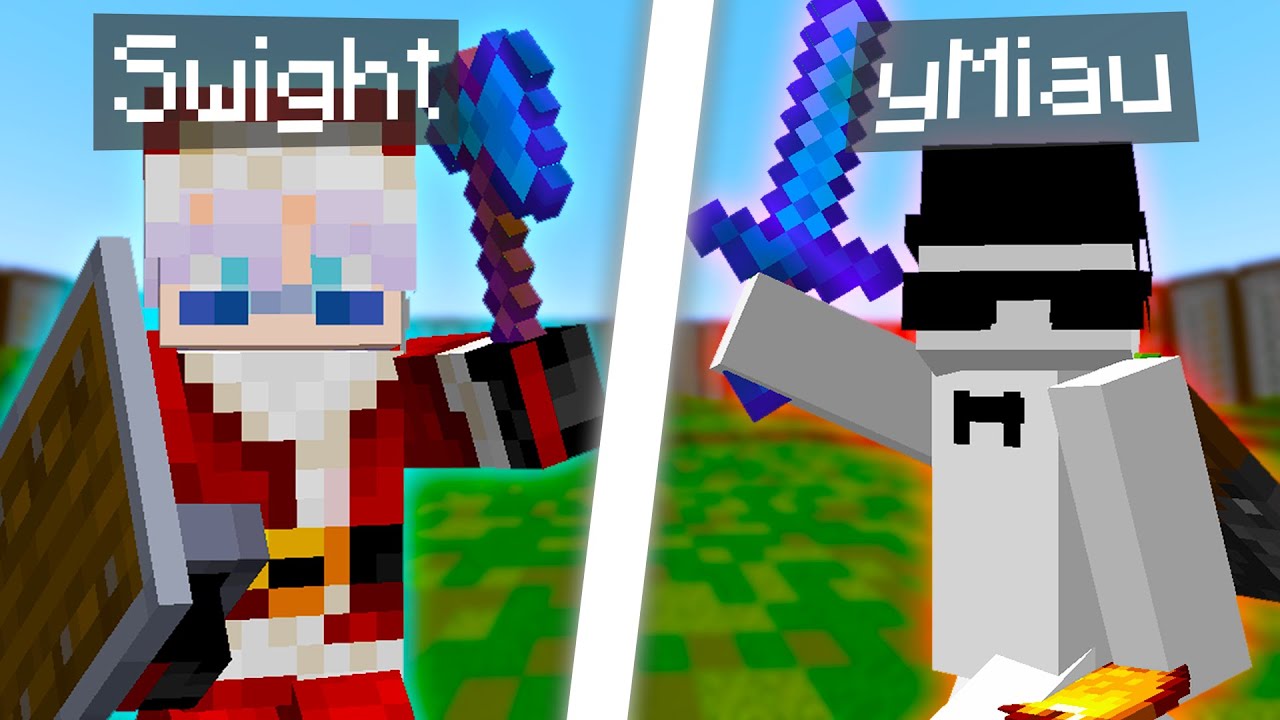Swight vs Miau | Minecraft HT1 UHC TEST