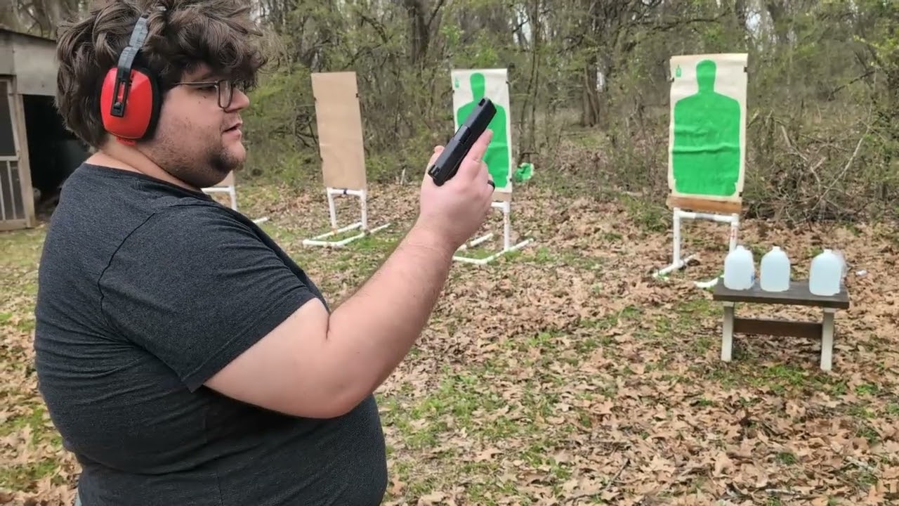 22 LR vs 380 vs 9 mm video